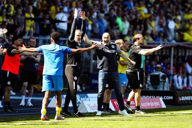 Coach Daniel Scherning Eintracht Braunschweig 2 Soccer Bundesliga Season 2023 2024 Eintracht Braunschweig vs SV Wehen Wiesbaden at Eintracht Stadion in Braunschweig Soccer,Man,Men,Germany,12 05 2024