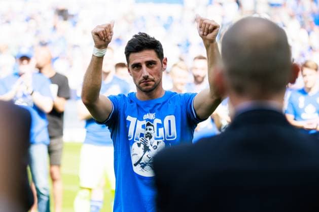Farewell Lars Stindl Karlsruher SC, 13 , positive emotions GER, Karlsruher SC KSC vs Hannover 96 H96 , Football, Men, Men, 2 Bundesliga, 33 Matchday, Season 2023 2024, 12 05 2024 DFL DFB REGULATIONS PROHIBIT ANY USE OF PHOTOGRAPHS AS IMAGE SEQUENCES AND OR QUASI VIDEO GER, Karlsruher SC KSC vs Hannover 96 H96 , Football, Men, Men, 2 Bundesliga, 33 Matchday, Season 2023 2024, 12 05 2024 Karlsruhe Copyright: xEibnerxPressefoto OliverxSchmidtx EP_OST