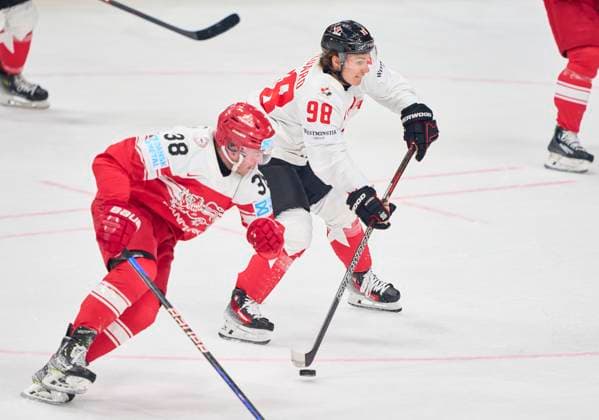 Ice hockey, World Championship, Denmark - Canada