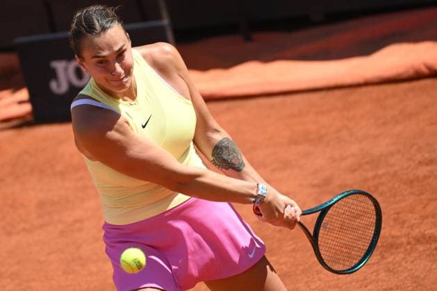 Tennis, WTA tournament in Rome