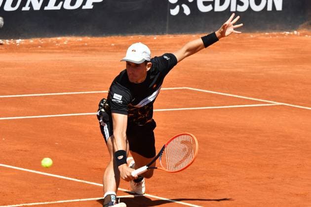 International Tennis match - Internazionali BNL d Italia Internazionali di Tennis Roma 2024 Terzo turno 12 Maggio 2024 Nella foto: Francesco Passaro Rome Italy  Copyright: xIPAxSport ABACAx