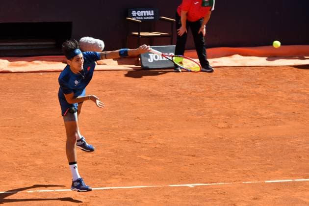 RECORD DATE NOT STATED Internazionali di Tennis Roma 2024 Terzo turno 12 Maggio 2024 Nella foto: Alejandro Tabilo Copyright: xAndreaxRositox DSC_4527