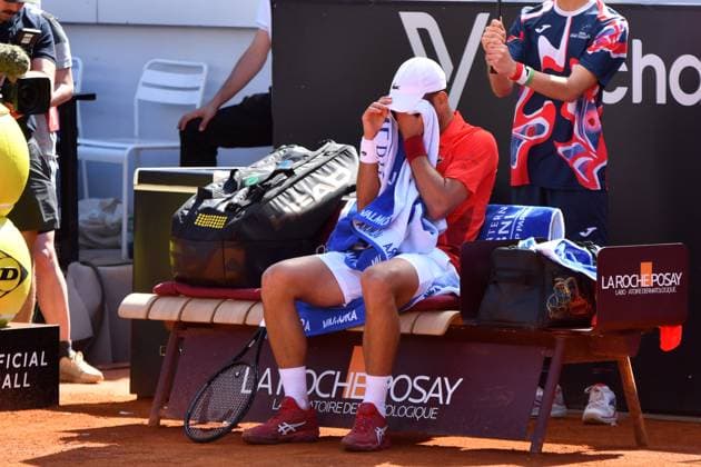 RECORD DATE NOT STATED Internazionali di Tennis Roma 2024 Terzo turno 12 Maggio 2024 Nella foto: Novak Djokovic Copyright: xAndreaxRositox DSC_4542