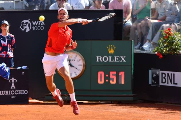RECORD DATE NOT STATED Internazionali di Tennis Roma 2024 Terzo turno 12 Maggio 2024 Nella foto: Novak Djokovic Copyright: xAndreaxRositox DSC_4577