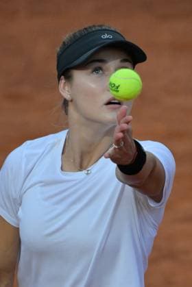 International Tennis match - Internazionali BNL d Italia Anna Kalinskaya (RUS) during the third round against Elina Svitolina (UKR) of the WTA, Tennis Damen Master 1000 Internazionali BNL D Italia tournament at Foro Italico on May 12, 2024 Fabrizio Corradetti LiveMedia Rome Italy  Copyright: xIPAxSport ABACAx