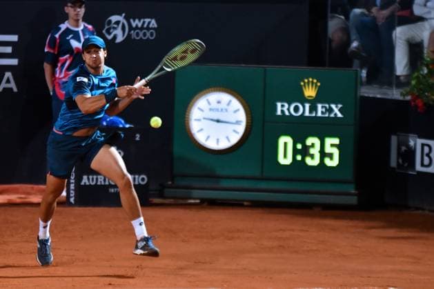 RECORD DATE NOT STATED Internazionali di Tennis Roma 2024 Terzo turno 12 Maggio 2024 Nella foto: Luciano Darderi Copyright: xAndreaxRositox DSC_5247
