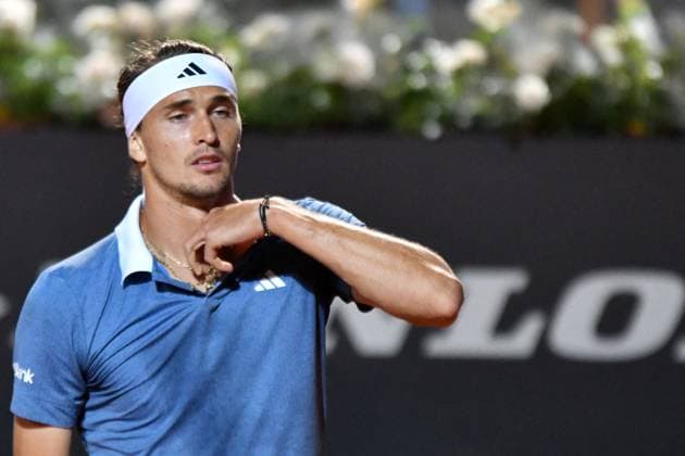 International Tennis match - Internazionali BNL d Italia Internazionali di Tennis Roma 2024 Terzo turno 12 Maggio 2024 Nella foto: Alexander Zverev Rome Italy  Copyright: xIPAxSport ABACAx