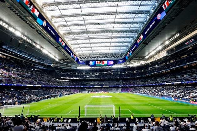 Santiago Bernabeu stadium (Real), MAY 8, 2024 - Football Soccer : UEFA Champions League semi-final 2nd leg match between Real Madrid 2-1 Bayern Munich at Estadio Santiago Bernabeu in Madrid, Spain. Noxthirdxpartyxsales  (252889290)