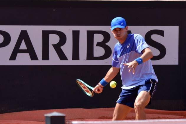 RECORD DATE NOT STATED Internazionali di Tennis Roma 2024 Terzo turno 13 Maggio 2024 Nella foto: Alex De Minaur Copyright: xAndreaxRositox DSC_6565