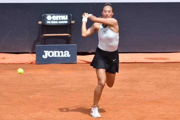 Internazionali BNL dÕItalia Qiunwen Zheng during the Internazionali BNL dÕItalia 2024 at Foro Italico, Italy, May 13th, 2024 Imago-Images Emmefoto Copyright: xImago-Images Emmefotox