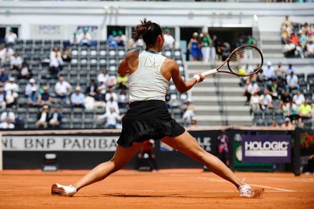 Foto IPP Cavaliere Emiliano. Roma 13 05 2024. Tennis Internazionali d Italia 2024. Nella foto: Qinwen Zheng. Italy Photo Press - World Copyright italy ITALY  Copyright: xR4924_italyphotopressx
