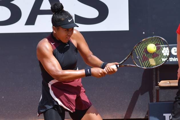 Naomi Osaka during the Internazionali BNL dÃ¢& x80;& x99;Italia 2024 at Foro Italico, Italy, May 13th, 2024 Mattia Vian during Internazionali BNL d Italia, International Tennis match in Rome, Italy, May 13 2024  Copyright: xMattiaxVian IPAxSportx xipa-agenx xx IPA_46013090 IPA_Agency_IPA46013090
