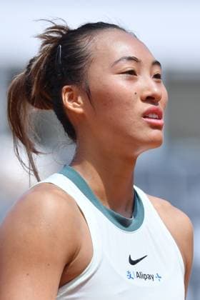 Qinwen Zheng during the Internazionali BNL dÃ¢& x80;& x99;Italia 2024 at Foro Italico, Italy, May 13th, 2024 Mattia Vian during Internazionali BNL d Italia, International Tennis match in Rome, Italy, May 13 2024  Copyright: xMattiaxVian IPAxSportx xipa-agenx xx IPA_46013100 IPA_Agency_IPA46013100