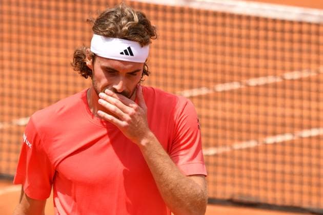 RECORD DATE NOT STATED Internazionali di Tennis Roma 2024 Terzo turno 13 Maggio 2024 Nella foto: Stefanos Tsitsipas Copyright: xAndreaxRositox DSC_6215