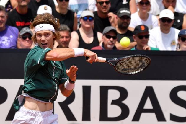 Internazionali di Tennis Roma 2024 Terzo turno 13 Maggio 2024 Nella foto: Andrej Rublev  Copyright: xAndreaxRosito IPAxSportx xipa-agx xx IPA_46013488 IPA_Agency_IPA46013488