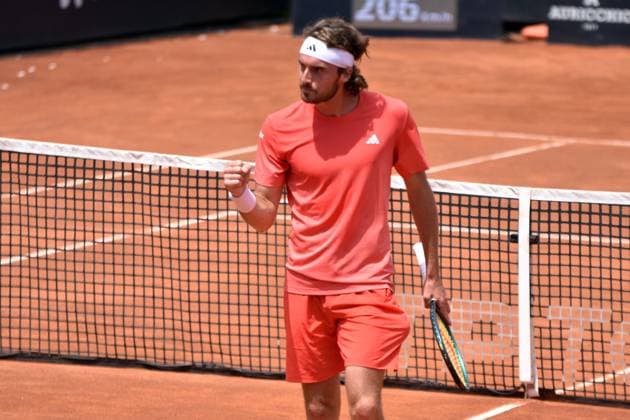 RECORD DATE NOT STATED Internazionali di Tennis Roma 2024 Terzo turno 13 Maggio 2024 Nella foto: Stefanos Tsitsipas Copyright: xAndreaxRositox DSC_6918
