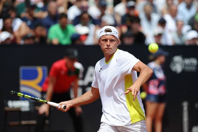 Foto IPP Cavaliere Emiliano. Roma 13 05 2024. Tennis Internazionali d Italia 2024. Nella foto: il francese Alexandre Muller. Italy Photo Press - World Copyright italy ITALY  Copyright: xR4924_italyphotopressx