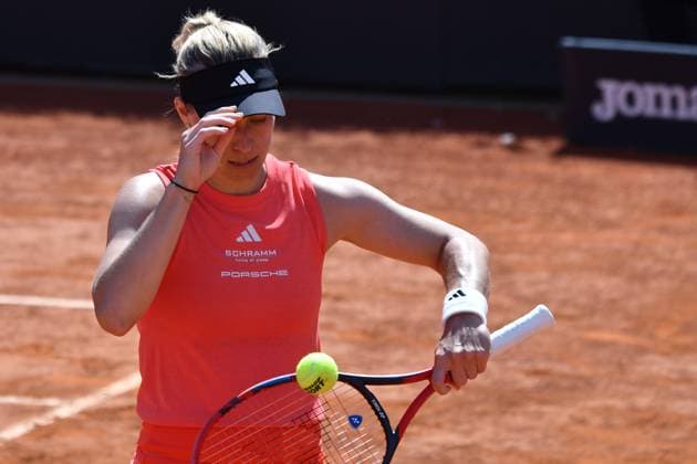 RECORD DATE NOT STATED Internazionali di Tennis Roma 2024 Terzo turno 13 Maggio 2024 Nella foto: Angelique Kerber Copyright: xAndreaxRositox DSC_7046