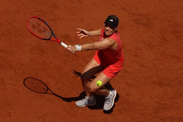 Tennis: WTA, Tennis Damen 1000 Internazionali di Tennis in Rome at Foro Italico. Match IGA SWIATEK (POL) VS ANGELIQUE KERBER (GER) Rome, Italy 13.05.2024: IGA SWIATEK (POL) VS ANGELIQUE KERBER (GER) during Internazionali BNL 2024 WOMEN™S WTA 1000 Open tennis tournament in Rome at CENTER COURT Rome foro italico italy italy Copyright: xmarcoxiacobucci