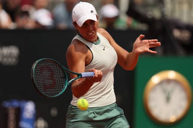 Tennis: WTA1000 Internazionali di Tennis in Rome at Foro Italico. Match Madison Keys (USA) vs Sorana Cirstea (ROU) Rome, Italy 13.05.2024: Madison Keys (USA) vs Sorana Cirstea (ROU) during Internazionali BNL 2024 Women s WTA, Tennis Damen 1000 Open tennis tournament in Rome at Pietrangeli. Rome foro italico italy italy Copyright: xmarcoxiacobucci