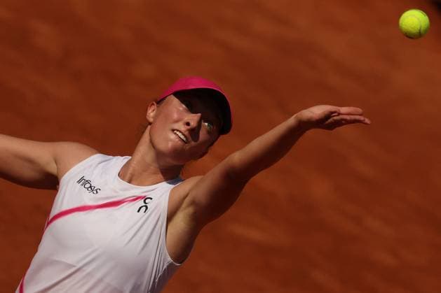 International Tennis match - Internazionali BNL d Italia Rome, Italy 13.05.2024: IGA SWIATEK (POL) VS ANGELIQUE KERBER (GER) during Internazionali BNL 2024 WOMENÃ¢& x80;& x99;S WTA, Tennis Damen 1000 Open tennis tournament in Rome at CENTER COURT Rome Italy  Copyright: xIPAxSport ABACAx