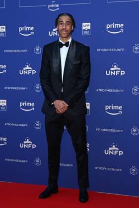 Leny Yoro ( LOSC ) attends the UNFP Trophy Awards 2024 at Pavillon d Armenonville on May 13, 2024 in Paris, France. ( Photo by federico pestellini panoramic ) - FOOTBALL : Tapis rouge des Trophees UNFP - Paris - 13 05 2024 FedericoPestellini Panoramic 
