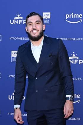 Rayan Cherki ( OL ) attends the UNFP Trophy Awards 2024 at Pavillon d Armenonville on May 13, 2024 in Paris, France. ( Photo by federico pestellini panoramic ) - FOOTBALL : Tapis rouge des Trophees UNFP - Paris - 13 05 2024 FedericoPestellini Panoramic 