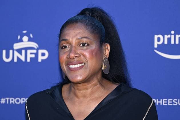 Marie Jose Perec attends the UNFP Trophy Awards 2024 at Pavillon d Armenonville on May 13, 2024 in Paris, France. ( Photo by federico pestellini panoramic ) - FOOTBALL : Tapis rouge des Trophees UNFP - Paris - 13 05 2024 FedericoPestellini Panoramic 