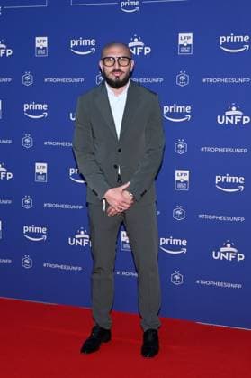 Teddy Teuma attends the UNFP Trophy Awards 2024 at Pavillon d Armenonville on May 13, 2024 in Paris, France. ( Photo by federico pestellini panoramic ) - FOOTBALL : Tapis rouge des Trophees UNFP - Paris - 13 05 2024 FedericoPestellini Panoramic 