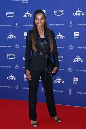 Laura Georges attends the UNFP Trophy Awards 2024 at Pavillon d Armenonville on May 13, 2024 in Paris, France. ( Photo by federico pestellini panoramic ) - FOOTBALL : Tapis rouge des Trophees UNFP - Paris - 13 05 2024 FedericoPestellini Panoramic 