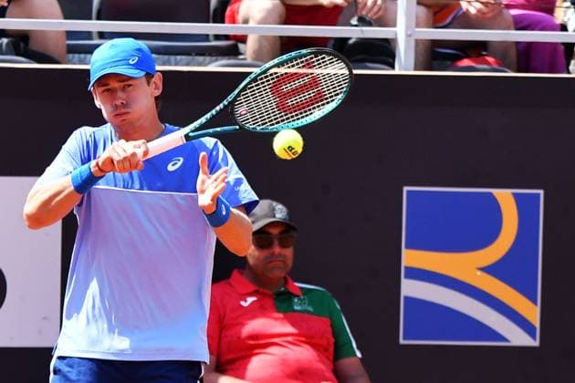 RECORD DATE NOT STATED Internazionali di Tennis Roma 2024 Terzo turno 13 Maggio 2024 Nella foto: Alex De Minaur Copyright: xAndreaxRositox DSC_5687