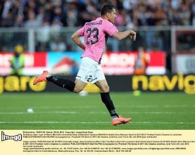 Football, Italy, Serie A, AC Cesena - Juventus Turin 0:1