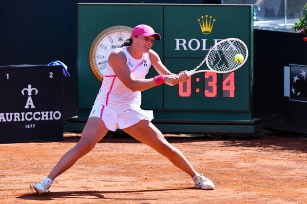 RECORD DATE NOT STATED Internazionali di Tennis Roma 2024 Terzo turno 13 Maggio 2024 Nella foto: Iga Swiatek Copyright: xAndreaxRositox DSC_7113
