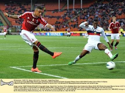 Football, Italy, Serie A, AC Milan - CFC Genoa 1:0