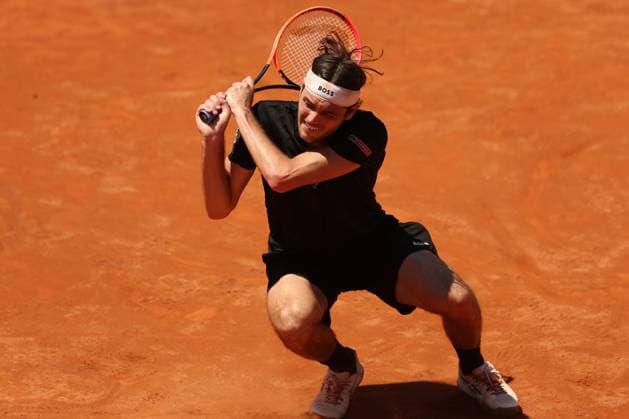 Rome, Italy 14.05.2024: TAYLOR FRITZ (USA) VS GRIGOR DIMITROV (BUL) during Internazionali BNL 2024 Men s ATP, Tennis Herren 1000 Open tennis tournament in Rome at CENTRE COURT.  Copyright: xMarcoxIacobucci IPAxSportx xipa-x xx IPA_46047582 IPA_Agency_IPA46047582