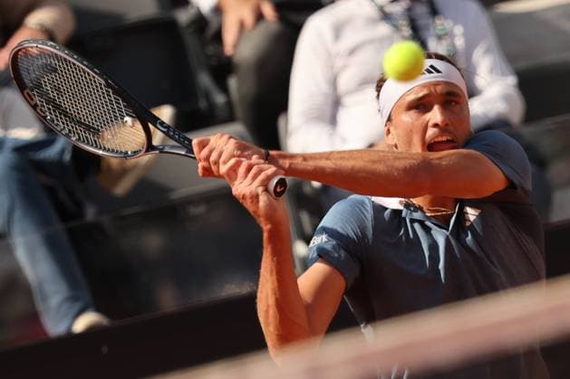 Tennis: ATP, Tennis Herren 1000 Internazionali di Tennis in Rome at Foro Italico. (USA) Rome, Italy 14.05.2024: Alexander ZVEREV (GER) VS Nuno Borges (POR) during Internazionali BNL 2024 Men s ATP 1000 Open tennis tournament in Rome at CENTRE COURT. Rome foro italico italy italy Copyright: xmarcoxiacobucci