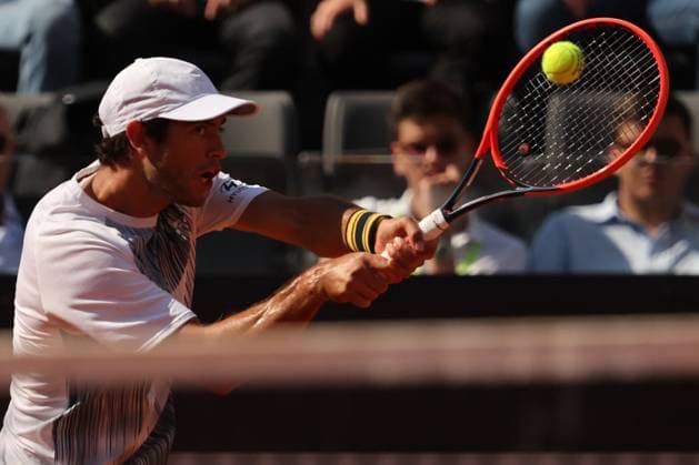 Tennis: ATP, Tennis Herren 1000 Internazionali di Tennis in Rome at Foro Italico. (USA) Rome, Italy 14.05.2024: Alexander ZVEREV (GER) VS Nuno Borges (POR) during Internazionali BNL 2024 Men s ATP 1000 Open tennis tournament in Rome at CENTRE COURT. Rome foro italico italy italy Copyright: xmarcoxiacobucci