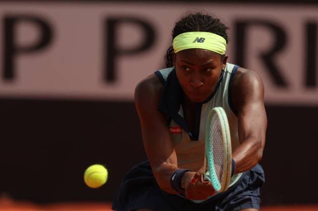 Rome, Italy 15.05.2024 : Coco Gauff (USA) during Internazionali BNL 2024 WomenÃ¢& x80;& x99;s WTA, Tennis Damen 1000 Open tennis tournament in Rome at Grand Stand Arena .  Copyright: xMarcoxIacobucci IPAxSportx xipa-x xx IPA_46099273 IPA_Agency_IPA46099273