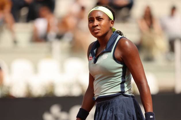 Rome, Italy 15.05.2024 : Coco Gauff (USA) during Internazionali BNL 2024 WomenÃ¢& x80;& x99;s WTA, Tennis Damen 1000 Open tennis tournament in Rome at Grand Stand Arena .  Copyright: xMarcoxIacobucci IPAxSportx xipa-x xx IPA_46099385 IPA_Agency_IPA46099385