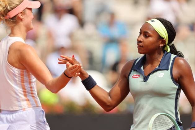 Rome, Italy 15.05.2024 : Coco Gauff (USA) during Internazionali BNL 2024 WomenÃ¢& x80;& x99;s WTA, Tennis Damen 1000 Open tennis tournament in Rome at Grand Stand Arena .  Copyright: xMarcoxIacobucci IPAxSportx xipa-x xx IPA_46099456 IPA_Agency_IPA46099456