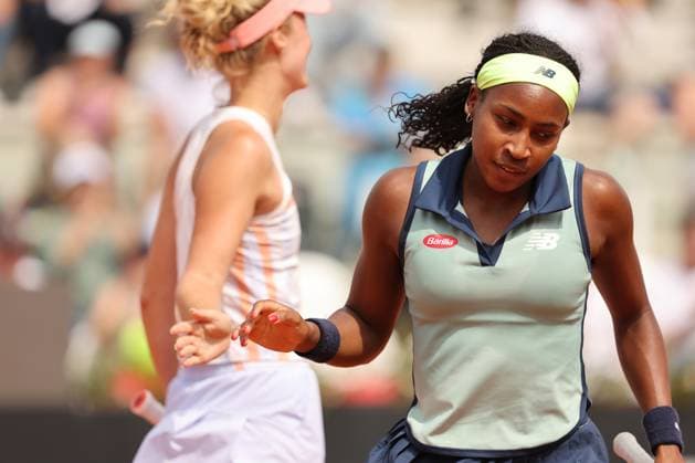 Rome, Italy 15.05.2024 : Coco Gauff (USA) during Internazionali BNL 2024 WomenÃ¢& x80;& x99;s WTA, Tennis Damen 1000 Open tennis tournament in Rome at Grand Stand Arena .  Copyright: xMarcoxIacobucci IPAxSportx xipa-x xx IPA_46099458 IPA_Agency_IPA46099458