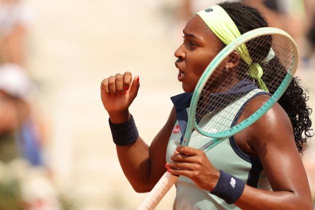 Rome, Italy 15.05.2024 : Coco Gauff (USA) during Internazionali BNL 2024 WomenÃ¢& x80;& x99;s WTA, Tennis Damen 1000 Open tennis tournament in Rome at Grand Stand Arena .  Copyright: xMarcoxIacobucci IPAxSportx xipa-x xx IPA_46099461 IPA_Agency_IPA46099461
