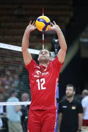 KATOWICE 15.05.2024 MECZ TOWARZYSKI REPREZENTACJI SIATKARZY: POLSKA - NIEMCY --- MENS VOLLEYBALL FRIENDLY MATCH POLAND - GERMANY IN KATOWICE GRZEGORZ LOMACZ FOT. ANNA KLEPACZKO FOTOPYK NEWSPIX.PL --- Newspix.pl POLAND OUT!  240515LUM107