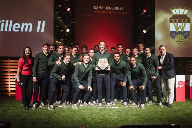 CUIJK , 15-05-2024 , Inspyrium, season 2023 2024 , Dutch Football Keuken Kampioen Divisie. Willem II kampioens team. Champions team. KKD Kampioensdiner 2023 2024  x25241101x Copyright: