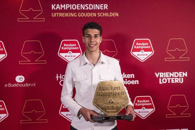 CUIJK , 15-05-2024 , Inspyrium, season 2023 2024 , Dutch Football Keuken Kampioen Divisie. Walid Ould-Chikh Roda JC) best player KKD Kampioensdiner 2023 2024  x25241106x Copyright: