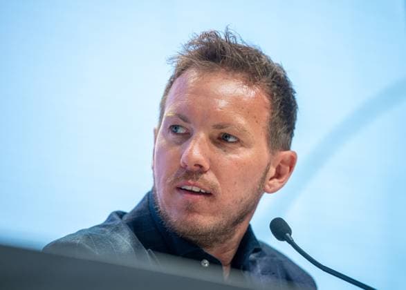 Football, Men, 2023 2024 season, National team, Press conference to announce the squad for the European Championship, Head coach Julian Nagelsmann Germany , 16 05 2024, Copyright: xSebastianxRäppold MatthiasxKochx