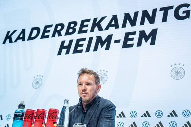 Press conference German national team Berlin, 16 05 2024 Julian Nagelsmann Coach Germany Press conference German national team, DRIVE Volkswagen Group Forum, Berlin 16 05 2024 Copyright: xBEAUTIFULxSPORTS LucianoxLimax