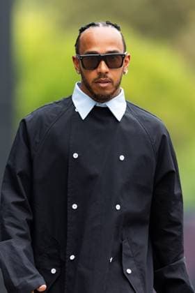 HAMILTON Lewis (gbr), Mercedes AMG F1 Team W15, portrait during the Formula 1 MSC Cruises Gran Premio del Made in Italy e Dell™Emilia-Romagne 2024, 7th round of the 2024 Formula One World Championship, WM, Weltmeisterschaft from May 17 to 19, 2024 on the Autodromo Enzo e Dino Ferrari, in Imola, Italy - F1 - EMILIA-ROMAGNA GRAND PRIX 2024 DPPI Panoramic  240516_R07_EMR_DP_JFR64614