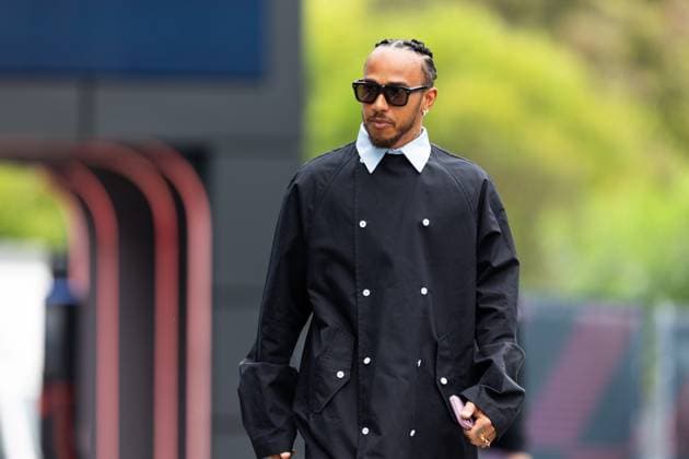 HAMILTON Lewis (gbr), Mercedes AMG F1 Team W15, portrait during the Formula 1 MSC Cruises Gran Premio del Made in Italy e Dell™Emilia-Romagne 2024, 7th round of the 2024 Formula One World Championship, WM, Weltmeisterschaft from May 17 to 19, 2024 on the Autodromo Enzo e Dino Ferrari, in Imola, Italy - F1 - EMILIA-ROMAGNA GRAND PRIX 2024 DPPI Panoramic  240516_R07_EMR_DP_JFR64605