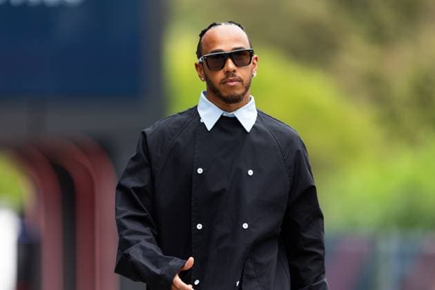 HAMILTON Lewis (gbr), Mercedes AMG F1 Team W15, portrait during the Formula 1 MSC Cruises Gran Premio del Made in Italy e Dell™Emilia-Romagne 2024, 7th round of the 2024 Formula One World Championship, WM, Weltmeisterschaft from May 17 to 19, 2024 on the Autodromo Enzo e Dino Ferrari, in Imola, Italy - F1 - EMILIA-ROMAGNA GRAND PRIX 2024 DPPI Panoramic  240516_R07_EMR_DP_JFR64620